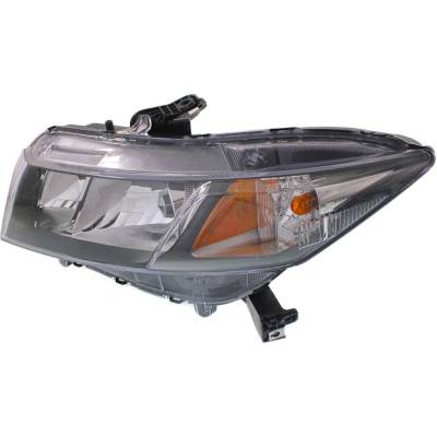 Rareelectrical - Headlight Compatible With 2013-2015 Honda Civic 1.8L 2.4L I4 R18z1 K24z7 Left Driver Side Halogen - Image 3