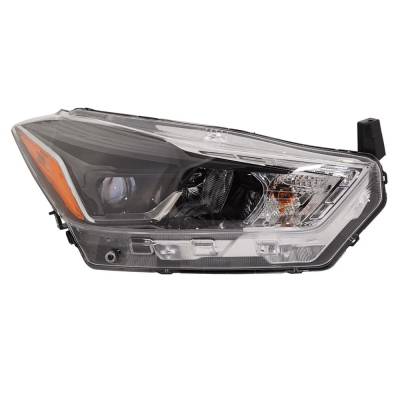 Rareelectrical - New Headlight Compatible With 2018-2020 Nissan Kicks 1.6L I4 Hr16de Right Passenger Side Halogen - Image 2