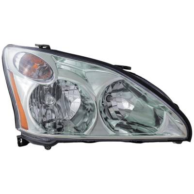 Rareelectrical - Headlight Compatible With 2004-2009 Lexus Rx330 Rx400h Rx350 3.3L V6 Right Passenger Side Halogen - Image 4