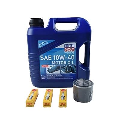 Rareelectrical - Service Kit With 10W-40 Oil Compatible With Complete Yamaha Waverunner Ex Vx 2016-2026 Yamaha Ex - Image 2