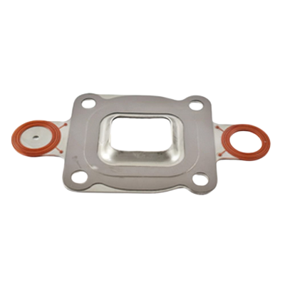 Rareelectrical - Dry Joint Exhaust Riser Gasket Restrictor Style Compatible With 2002+ Mercruiser V6 V8 4.3L 5.0L - Image 2