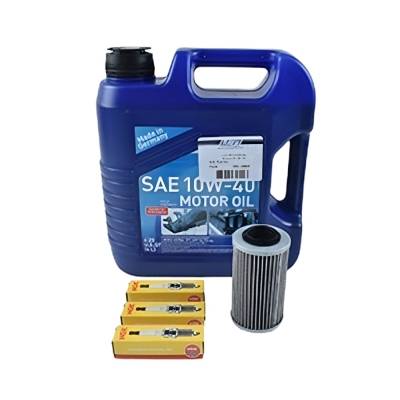 Complete Pwc Service Maintenance Kit With 10W-40 Oil Compatible With 2002-2018 Brp Sea-Doo Gti Gtr