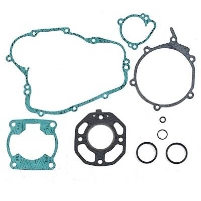 Gasket Kit Compatible With 1986-1987 Kawasaki Kx80 80Cc Single-Cyl 2-Stroke Liquid-Cooled 47.5Mm