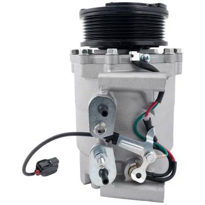 Rareelectrical - 7-Groove Pulley A/C Compressor Compatible With Honda Cr-V Lx 4 Cyl 2.4L Cr-V Ex 4 Cyl 2.4L Se - Image 4