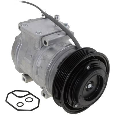New 6-Groove Pulley A/C Compressor Compatible With Honda Lexus Mercedes Benz Accord Ex 4 Cyl 2.3L