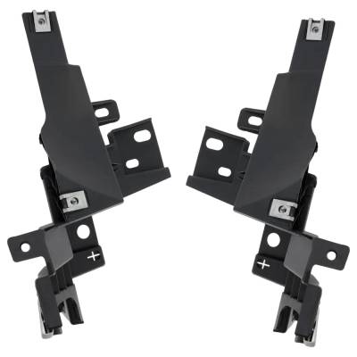 New Pair Of Radiator Support Bracket Compatible With Ford F-150 Lightning Xlt F-150 Lightning Pro