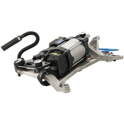 Rareelectrical - New With Bracket Air Suspension Compressor Compatible With Porsche Volkswagen Touareg Tdi 6 Cyl 3.0L - Image 4