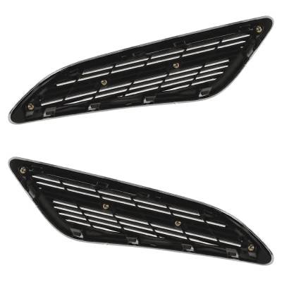 Rareelectrical - New Pair Of Air Intake Duct Compatible With Nissan Armada Midnight Edition 8 Cyl 5.6L Armada Sl 8 - Image 5