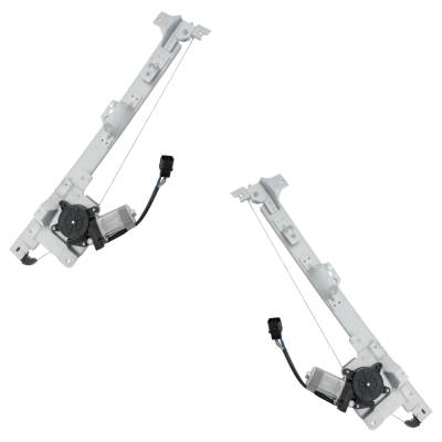 New Front Left And Front Right Window Regulator Compatible With Acura Mdx Base 6 Cyl 3.7L 2007-2013