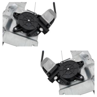 Rareelectrical - New Front Left And Front Right Window Regulator Compatible With Acura Mdx Base 6 Cyl 3.7L 2007-2013 - Image 9