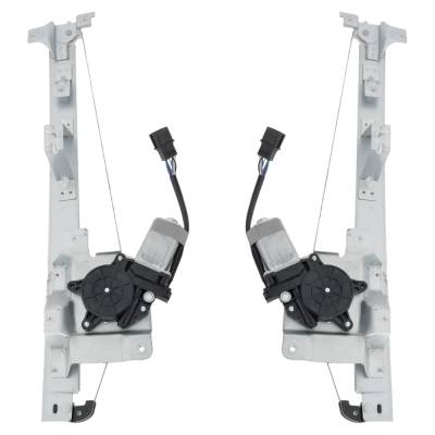 Rareelectrical - New Front Left And Front Right Window Regulator Compatible With Acura Mdx Base 6 Cyl 3.7L 2007-2013 - Image 4