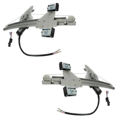 Rareelectrical - New OEM Replacement Rear Left And Rear Right Window Regulator Compatible With Chevrolet Gmc Equinox - Image 4