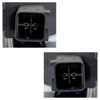 Rareelectrical - New Front Left And Front Right Window Regulator Compatible With Chevrolet Malibu Limited Lt 4 Cyl - Image 13