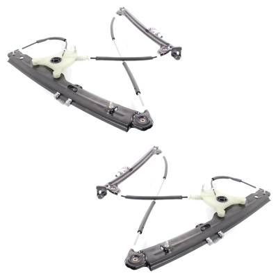 Rareelectrical - New Front Left And Front Right Window Regulator Compatible With Bmw 535I Gt Xdrive Base 550I Gt Base - Image 5