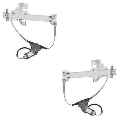 Rareelectrical - New Rear Left And Rear Right Window Regulator Compatible With Lincoln Town Car Anniversary 8 Cyl - Image 7
