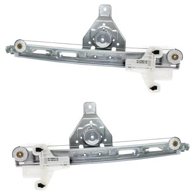 New OEM Replacement Rear Left And Rear Right Window Regulator Compatible With Jeep Compass North