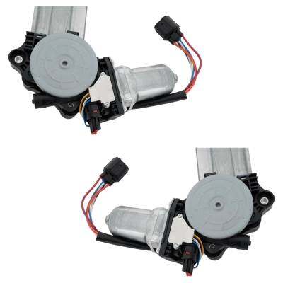 Rareelectrical - New Front Left And Front Right Window Regulator Compatible With Acura Rlx Elite 6 Cyl 3.5L Rlx Base - Image 9