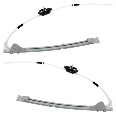Rareelectrical - New Rear Left And Rear Right Window Regulator Compatible With Jeep Liberty Sport 6 Cyl 3.7L Liberty - Image 9
