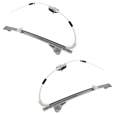 Rareelectrical - New Rear Left And Rear Right Window Regulator Compatible With Jeep Liberty Limited 6 Cyl 3.7L - Image 5