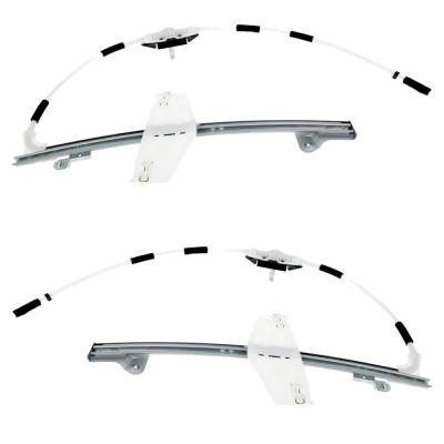New Front Left And Front Right Window Regulator Compatible With Jeep Liberty Limited 6 Cyl 3.7L