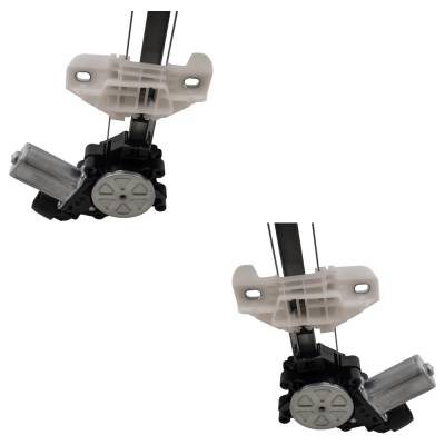 Rareelectrical - New Rear Left And Rear Right Window Regulator Compatible With Honda Fit Se 4 Cyl 1.5L Fit Dx 4 Cyl - Image 8