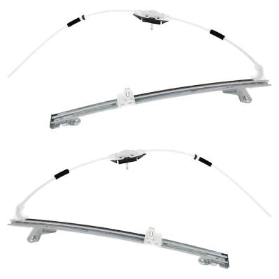 Rareelectrical - New Rear Left And Rear Right Window Regulator Compatible With Jeep Liberty Sport 6 Cyl 3.7L Liberty - Image 8