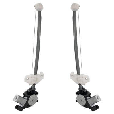 Rareelectrical - New Rear Left And Rear Right Window Regulator Compatible With Honda Fit Se 4 Cyl 1.5L Fit Ex-L 4 Cyl - Image 5