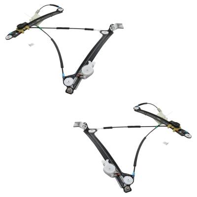 Rareelectrical - New Front Left And Front Right Window Regulator Compatible With Bmw 128I Base 6 Cyl 3.0L 135Is Base - Image 6