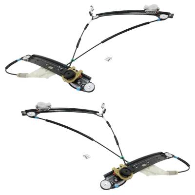 Rareelectrical - New Front Left And Front Right Window Regulator Compatible With Bmw 135Is Base 6 Cyl 3.0L 128I Base - Image 3