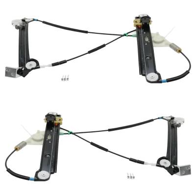 Rareelectrical - New Front Left And Front Right Window Regulator Compatible With Bmw 128I Base 6 Cyl 3.0L 135Is Base - Image 12
