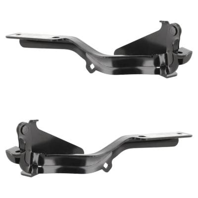 New Pair Of Hood Hinge Compatible With Nissan Nv200 S 4 Cyl 2.0L Nv200 Sv 4 Cyl 2.0L 2013-2021 By