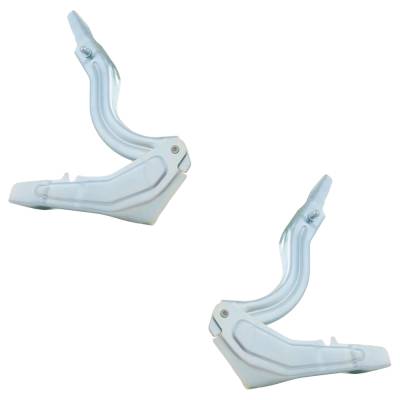 New Pair Of Hood Hinge Compatible With Hyundai Santa Fe Essential 4 Cyl 2.5L Santa Fe Ultimate 4 Cyl