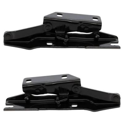 Rareelectrical - New Pair Of Hood Hinge Compatible With Bmw 525I Base 6 Cyl 3.0L 530Xi Base 6 Cyl 3.0L 2004-2010 By - Image 2