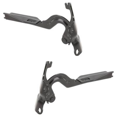 Rareelectrical - New Pair Of Hood Hinge Compatible With Ford Ranger Xlt 4 Cyl 2.3L Ranger Xl 4 Cyl 2.3L 2019-2023 By - Image 4