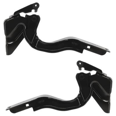 New Pair Of Hood Hinge Compatible With Nissan Sentra Fe+S 4 Cyl 1.8L Sentra Sr 4 Cyl 1.8L 2013-2019