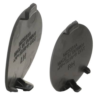 Rareelectrical - New Rear Left And Rear Right Hitch Cover Compatible With Mazda 6 Grand Touring Reserve 4 Cyl 2.5L 6 - Image 4