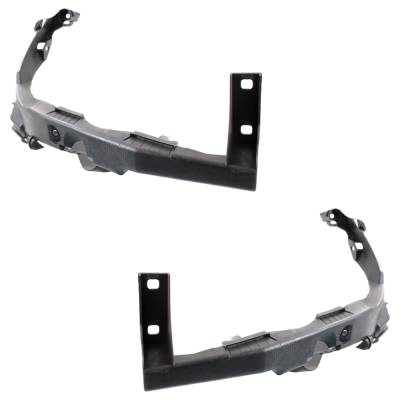 Rareelectrical - New Pair Of Headlight Bracket Compatible With Bmw 330I Base M3 Base 2006-2008 By Bm2508102 Bm2509102 - Image 2