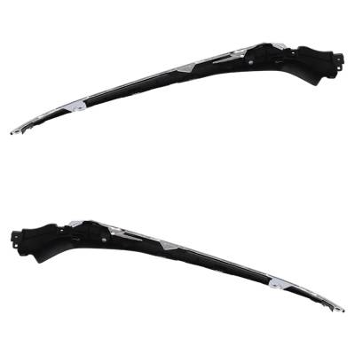 Rareelectrical - New Pair Of Grille Trim Compatible With Honda Accord Hybrid Touring Accord Ex 2018-2020 By Ho1212122 - Image 5