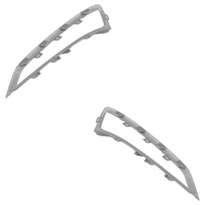 Rareelectrical - New Pair Of Grille Trim Compatible With Acura Mdx Base 2010-2013 By Ac1038111 71109Stxa00 Ac1039111 - Image 7