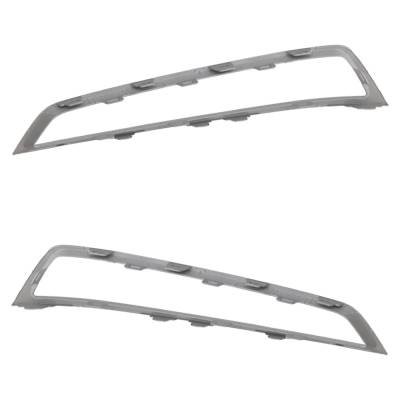 Rareelectrical - New Pair Of Grille Trim Compatible With Acura Mdx Base 2010-2013 By Ac1038111 Ac1039111 71104Stxa00 - Image 6