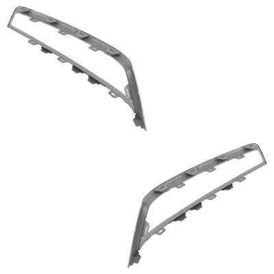 Rareelectrical - New Pair Of Grille Trim Compatible With Acura Mdx Base 2010-2013 By 71104Stxa00 Ac1039111 - Image 4