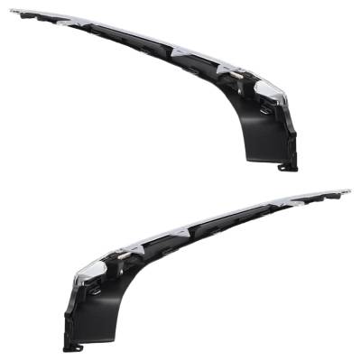 Rareelectrical - New Pair Of Grille Trim Compatible With Honda Accord Touring Accord Hybrid 2018-2020 By Ho1212122 - Image 7