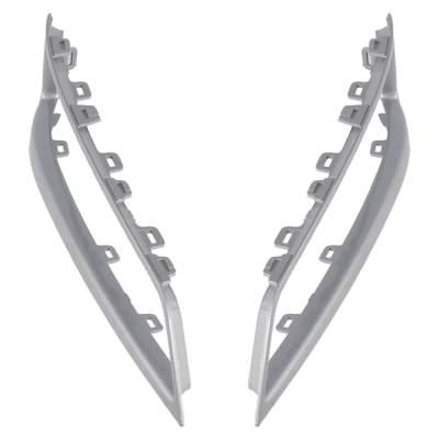 Rareelectrical - New Pair Of Grille Trim Compatible With Acura Mdx Base 2010-2013 By 71109Stxa00 71104Stxa00 - Image 8