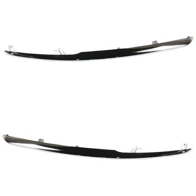 Rareelectrical - New Pair Of Grille Trim Compatible With Kia Optima S 4 Cyl 2.4L Optima Sx 4 Cyl 2.0L 2016-2018 By - Image 4
