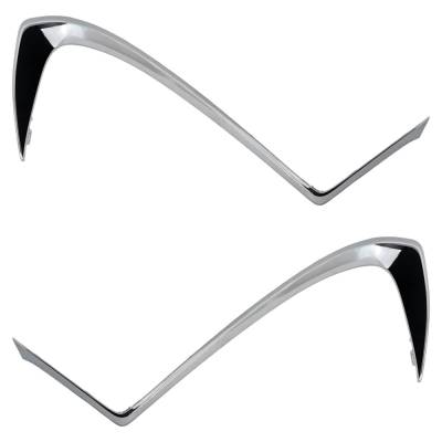 Rareelectrical - New Pair Of Grille Trim Compatible With Lexus Gs300 Base 4 Cyl 2.0L Gs450h F Sport 6 Cyl 3.5L - Image 4