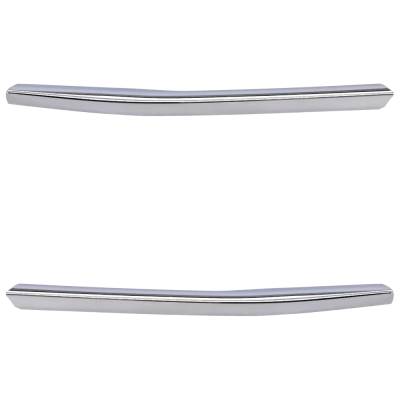 Rareelectrical - New Pair Of Grille Trim Compatible With Hyundai Accent L Accent Le 2015-2017 By Hy1212103 Hy1213103 - Image 1