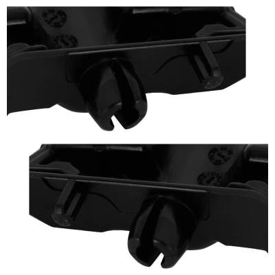 Rareelectrical - New Pair Of Grille Bracket Compatible With Honda Civic Ex 4 Cyl 2.0L Civic Si 4 Cyl 1.5L 2022-2025 - Image 13
