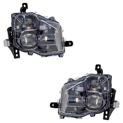 New Front Left And Front Right Fog Light Compatible With Lexus Ux200 Base 4 Cyl 2.0L Ux250h Luxury 4