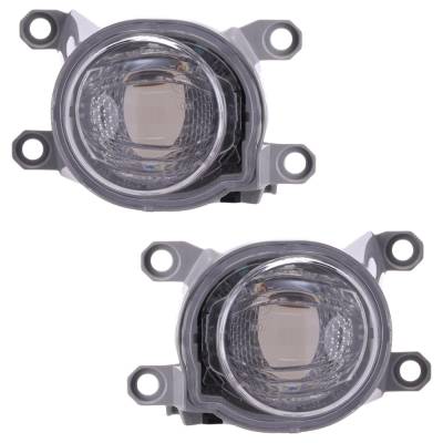 New Front Left And Front Right Fog Light Compatible With Toyota Prius L Eco 4 Cyl 1.8L 2022