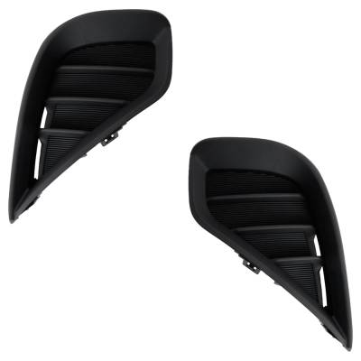 New Front Left And Front Right Fog Light Cover Compatible With Toyota Highlander Le 4 Cyl 2.4L